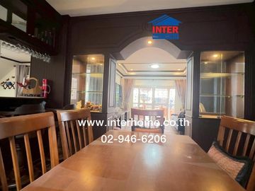 Two-story detached house, 64 sq.wah, Ladda Ville 4 Village, Ban Kluay-Sai Noi, near Makro Bang Bua Thong, Soi Rong Mi, Ban Kluay-Sai Noi Road, Kanchan