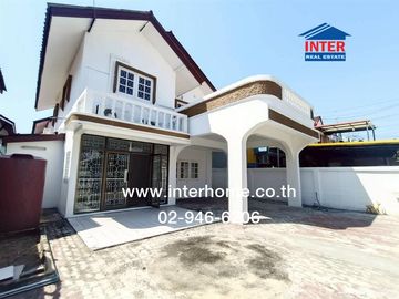 Two-story detached house, 52.2 sq.wah, Lert Ubon Village, Phaholyothin 52, Soi Phaholyothin 52, Intersection 45, Phaholyothin Road, Thep Rak Road, Phl