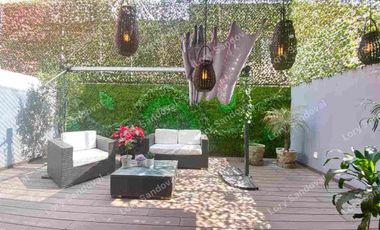 HERMOSO DEPARTAMENTO GARDEN HOUSW EN VENTA CON 3 TERRAZAS PRIVADAS EN POLANCO