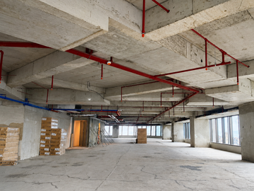 Bare Shell Office Space for Lease Ortigas Center Mandaluyong | 2,541 sqm | Julia Vargas Avenue | Large Floor Plate | Php 1,000/sqm