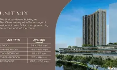 RARE 3-BEDROOM PENTHOUSE FOR SALE | THE OBSERVATORY – MANDALUYONG