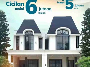 RUMAH MEWAH 2 LANTAI SMARTHOME TANPA DP BISA KPR DEKAT EXIT TOL BSD DAN STASIUN