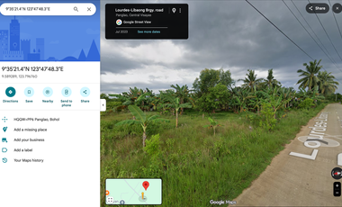13,553 SQM | PRIME LAND NEAR PANGLAO AIRPORT – HIGH POTENTIAL INVESTMENT ✈️🌴