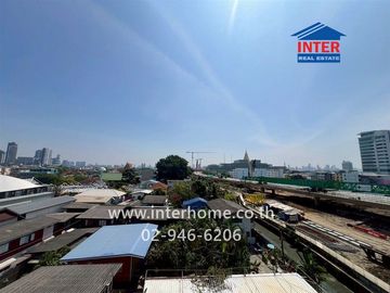Four-story office building with five units, 166 sq.wah (approximately 664 sq.m.), near Yanhee Hospital and MRT Bang O station