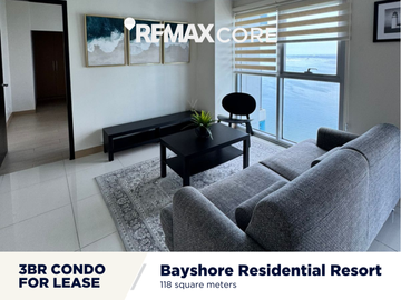 FOR LEASE: 3BR Condo Unit in Bayshore Residential Resort