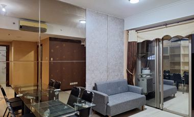 Murah Apartemen Waterplace Pakuwon Tower E 2BR Jadi 1BR Furnish View Pool Lantai Rendah