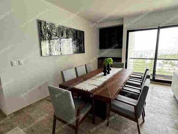 Departamento amueblado en renta en Club de Golf La Loma, San Luis Potosí.