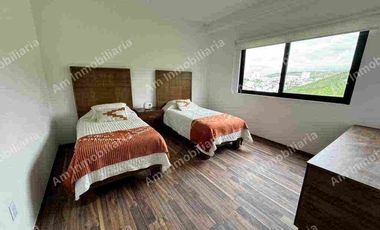 Departamento amueblado en renta en Club de Golf La Loma, San Luis Potosí.