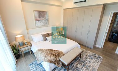 For Rent: Fully Furnished 1-Bedroom with Balcony at Aruga Residences Mactan