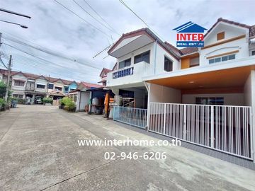 Two-story townhouse, 16 square wah, Krung Thong Thani Village, Soi Sai Mai 33, Sai Mai Road, Sukha Phibhan 5 Road, Sai Mai District, Bangkok.