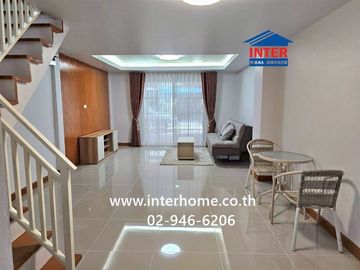 Two-story townhouse, 16 square wah, Krung Thong Thani Village, Soi Sai Mai 33, Sai Mai Road, Sukha Phibhan 5 Road, Sai Mai District, Bangkok.