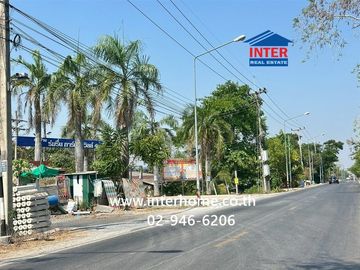 Vacant land, 81.8 sq.wa., located in Romruen Garden Ville 4-5, Klong Raphiphat Road, Wang Noi, Phra Nakhon Si Ayutthaya.