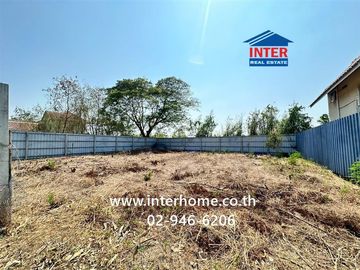 Vacant land, 81.8 sq.wa., located in Romruen Garden Ville 4-5, Klong Raphiphat Road, Wang Noi, Phra Nakhon Si Ayutthaya.
