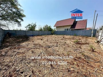 Vacant land, 81.8 sq.wa., located in Romruen Garden Ville 4-5, Klong Raphiphat Road, Wang Noi, Phra Nakhon Si Ayutthaya.
