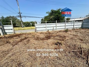 Vacant land, 81.8 sq.wa., located in Romruen Garden Ville 4-5, Klong Raphiphat Road, Wang Noi, Phra Nakhon Si Ayutthaya.