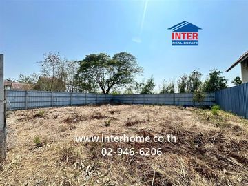 Vacant land, 81.8 sq.wa., located in Romruen Garden Ville 4-5, Klong Raphiphat Road, Wang Noi, Phra Nakhon Si Ayutthaya.
