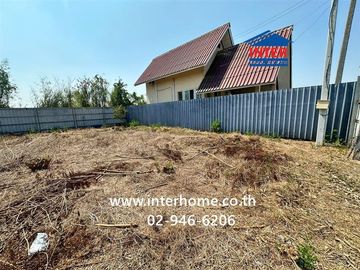 Vacant land, 81.8 sq.wa., located in Romruen Garden Ville 4-5, Klong Raphiphat Road, Wang Noi, Phra Nakhon Si Ayutthaya.