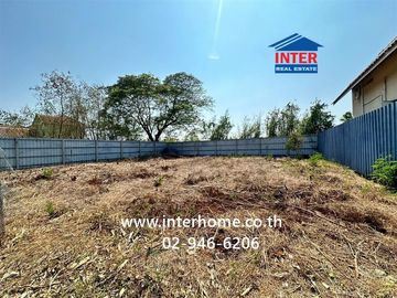 Vacant land, 81.8 sq.wa., located in Romruen Garden Ville 4-5, Klong Raphiphat Road, Wang Noi, Phra Nakhon Si Ayutthaya.