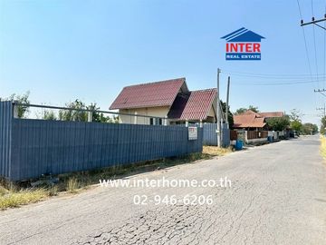 Vacant land, 81.8 sq.wa., located in Romruen Garden Ville 4-5, Klong Raphiphat Road, Wang Noi, Phra Nakhon Si Ayutthaya.
