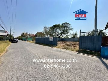 Vacant land, 81.8 sq.wa., located in Romruen Garden Ville 4-5, Klong Raphiphat Road, Wang Noi, Phra Nakhon Si Ayutthaya.