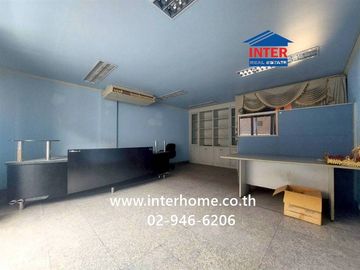 Three-story home office, 25 sq.wa., Krung Thon Mueang Kaeo Village, opposite Tang Hua Seng Department Store, Bang Phlat Intersection (Sang Hi Bridge),