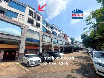 Three-story home office, 25 sq.wa., Krung Thon Mueang Kaeo Village, opposite Tang Hua Seng Department Store, Bang Phlat Intersection (Sang Hi Bridge),