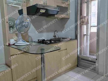 Apartemen kalibata city unit gandeng 2 br bersebelahan