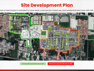 Pre-selling: Industrial Lot in Lima Estate, Batangas - 2,918sqm