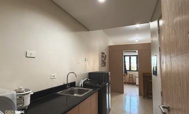 Fully-Furnished 1 Bedroom Unit with Balcony for Rent in  Unit B090528 Tower 9 Field Residences Parañaque City