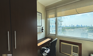 Fully-Furnished 1 Bedroom Unit for Rent in Unit B011037 Tower 1 Berkeley Residences Quezon City