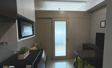 Fully-Furnished 1 Bedroom Unit for Rent in Unit B011037 Tower 1 Berkeley Residences Quezon City