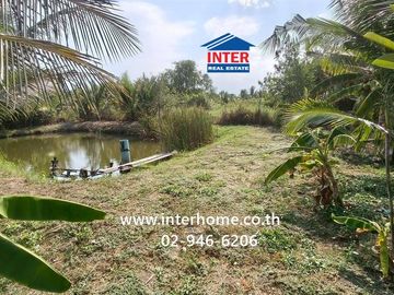 100 square wah (approximately 400 square meters) vacant land for sale. Located near Ban Bang Ho School, Soi Rong Nam Tan Jae Joy, Phetkasem Road (High