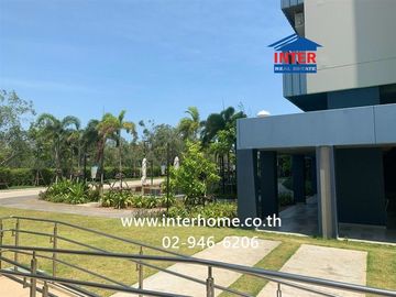 22.82 sq.m. condominium at Lumpini Seaview Cha-am B, near Cha-am beach, Chao Lai Road, Phetkasem Road, Cha-am, Phetchaburi.