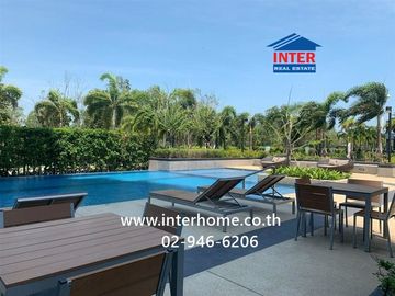 22.82 sq.m. condominium at Lumpini Seaview Cha-am B, near Cha-am beach, Chao Lai Road, Phetkasem Road, Cha-am, Phetchaburi.
