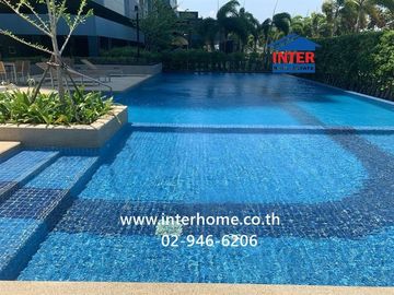 22.82 sq.m. condominium at Lumpini Seaview Cha-am B, near Cha-am beach, Chao Lai Road, Phetkasem Road, Cha-am, Phetchaburi.