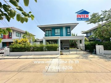 Two-story detached house, 52.1 sq.w., Anasiri Bang Yai Village, near Central Westgate, Soi Wat Phra Non, Kanchanaphisek Road, Pracha Uthit Road, M81 E