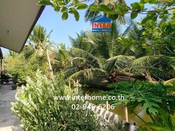 Land + 1-story house, 4 rai 268 sq.wa. Land + house near Wat Khao Takerao, Soi Rong Nam Tan Jae Joy, Phetkasem Road (Highway 1004), Khao Yoi, Phetchab