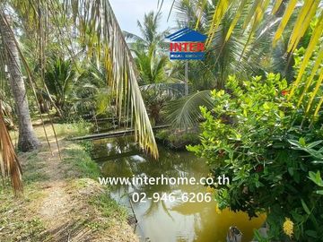 Land + 1-story house, 4 rai 268 sq.wa. Land + house near Wat Khao Takerao, Soi Rong Nam Tan Jae Joy, Phetkasem Road (Highway 1004), Khao Yoi, Phetchab