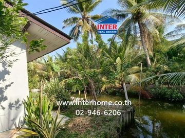 Land + 1-story house, 4 rai 268 sq.wa. Land + house near Wat Khao Takerao, Soi Rong Nam Tan Jae Joy, Phetkasem Road (Highway 1004), Khao Yoi, Phetchab