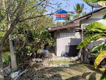 Land + 1-story house, 4 rai 268 sq.wa. Land + house near Wat Khao Takerao, Soi Rong Nam Tan Jae Joy, Phetkasem Road (Highway 1004), Khao Yoi, Phetchab