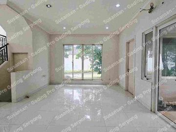 Rumah dijual cluster volta hoek row lebar parkir luas