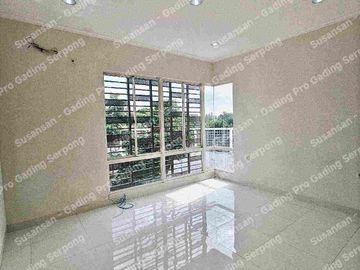 Rumah dijual cluster volta hoek row lebar parkir luas