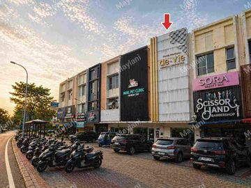 Dijual Ruko Main Road Paramount 3 Lt Siap Usaha Ramai