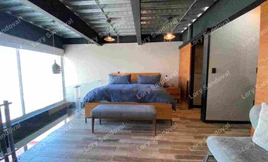 HERMOSO DEPARTAMENTO DUPLEX AMUEBLADO EN RENTA POLANCO