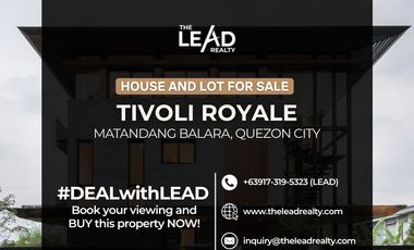 FOR SALE Tivoli Royale 5 bedroom house Quezon City near Batasan Hills Commonwealth Filinvest Capitol Hills house for sale