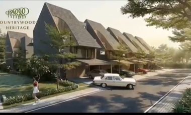 Dijual Rumah Baru Countrywoods Bintaro - The Green Escape (Tipe 9X15) Jl. Wr Soepratman, Bintaro