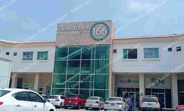 RENTA LOCAL COMERCIAL PLAZA CUAUHTÉMOC 166