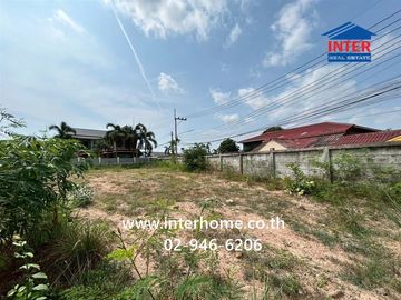 Vacant land, 182.9 sq.wah. Vacant land, Soi Boon Samphan 9, Sukhumvit 54, Intersection 9, Sukhumvit 54 Road, Bang Lamung, Chonburi.