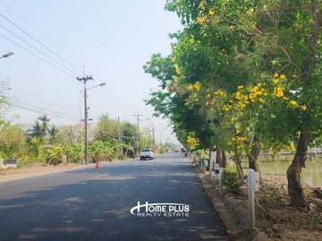บ้านเดี่ยว 2 ชั้นติดถนน 3261 เลียบคลองสิบ ตำบล บึงบา อำเภอ หนองเสือ ปทุมธานี