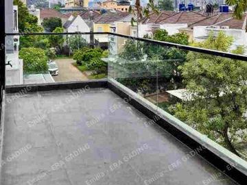 Jual  Rumah Lux LT 228m2 Konsep Green Living di Cluster Elite Jakarta Barat @11,5M